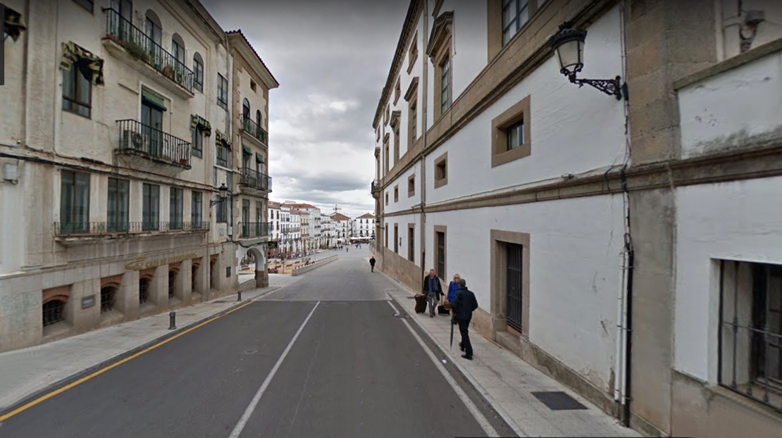 Cáceres proyecta la mejora del acceso a la Plaza Mayor por Gran Vía