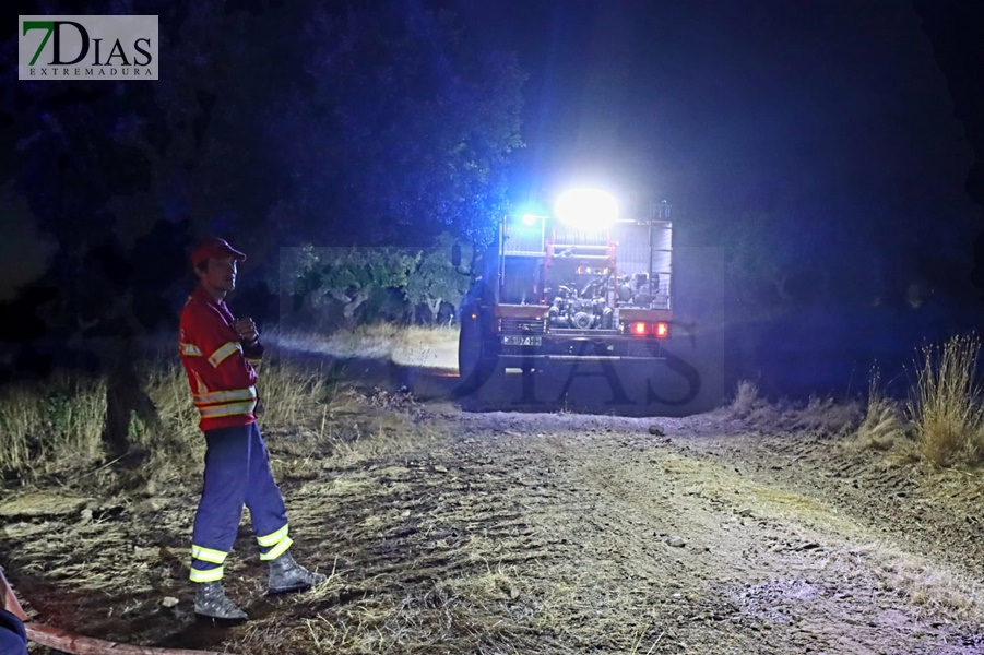 Más de 140 bomberos desplazados para extinguir un incendio cercano a Elvas