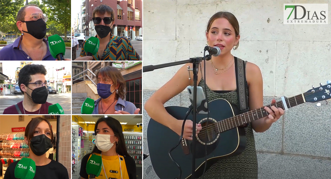 Los músicos callejeros de Badajoz en contra de ser censurados: &quot;Es una vergüenza&quot;