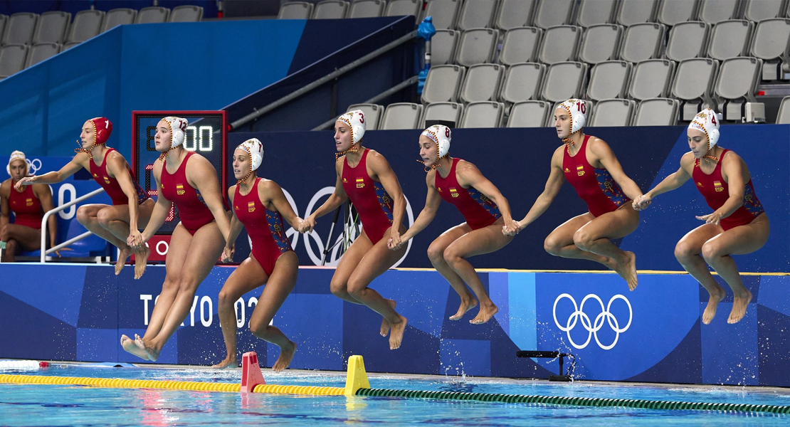 El waterpolo asegura otra medalla para España: ¡A por el oro!