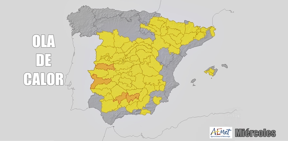 OLA DE CALOR: La Aemet comienza a activar alertas por calor