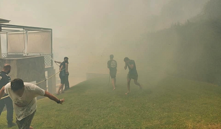 Incendio en Los Montitos: &quot;En 24 años no había vivido una situación tan dramática&quot;