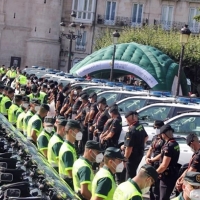 La Guardia Civil inicia el dispositivo de seguridad de la Vuelta ciclista a España 2021