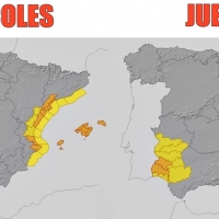 Atención a las lluvias que vienen a la provincia de Badajoz