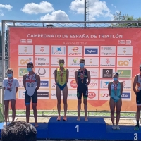 El extremeño Sergio Moreno se proclama subcampeón de España de Triatlón junior