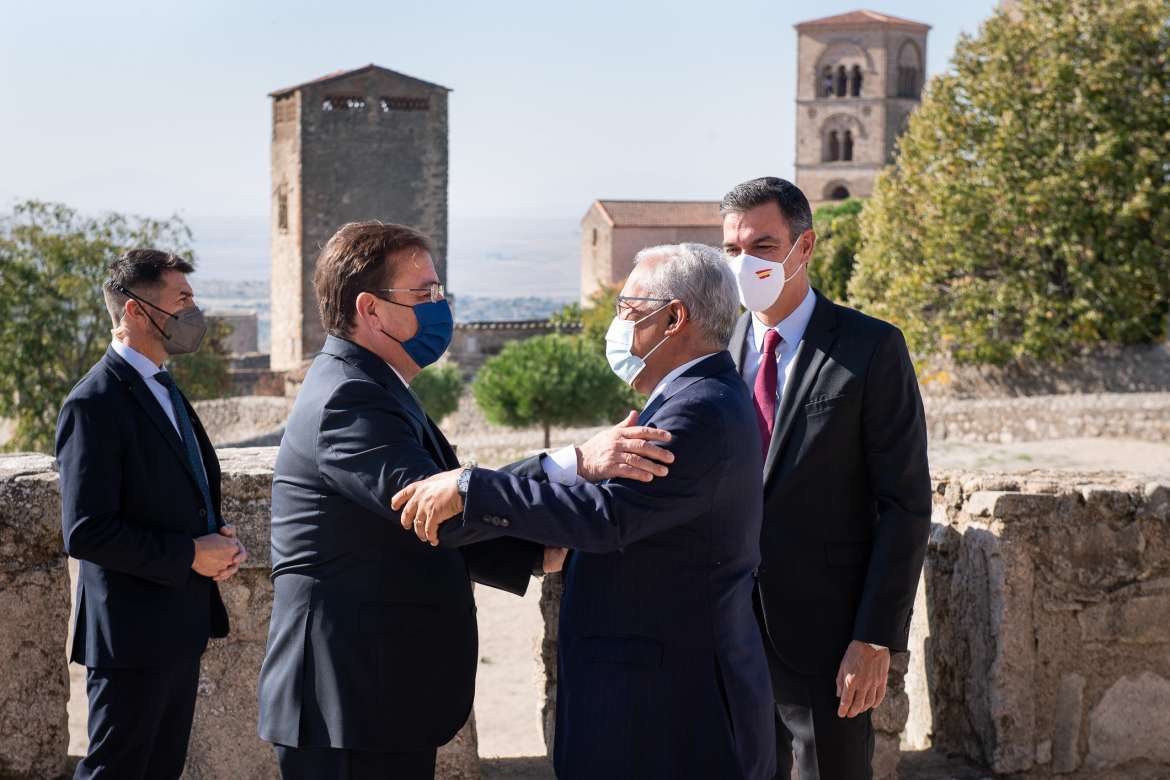 Vara recibe en Trujillo a los presidentes de España y Portugal en la Cumbre Hispano Portuguesa