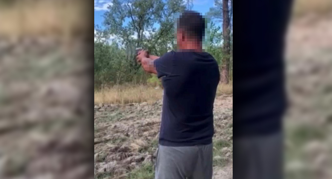 Detenido tras publicar un vídeo en redes sociales disparando una pistola en Cáceres