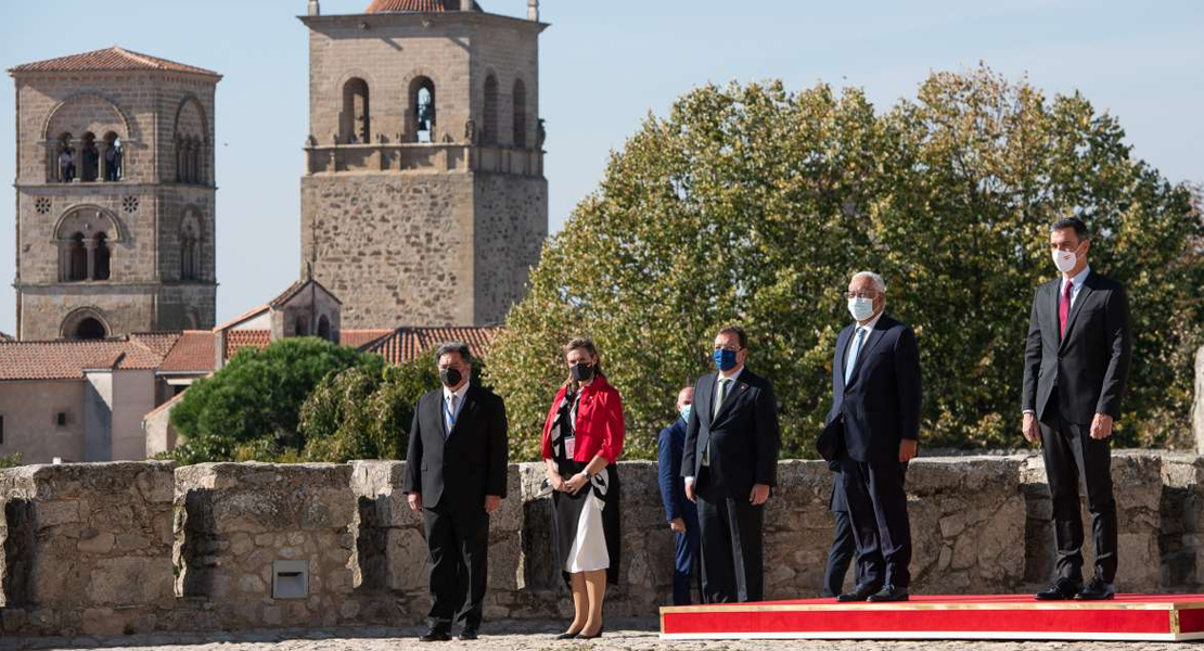 Sánchez y Costa visitan Extremadura con motivo de la Cumbre Hispano Portuguesa