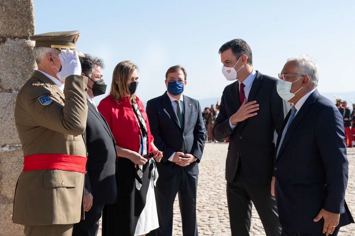 Vara recibe en Trujillo a los presidentes de España y Portugal en la Cumbre Hispano Portuguesa