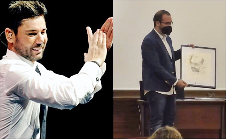 Miguel Poveda y Javier Conde premiados por la Diputación de Badajoz