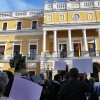 Nueva Manifestación de las Escuelas municipales de música en Badajoz