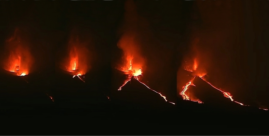 VOLCÁN: Malas noticias desde La Palma durante esta madrugada