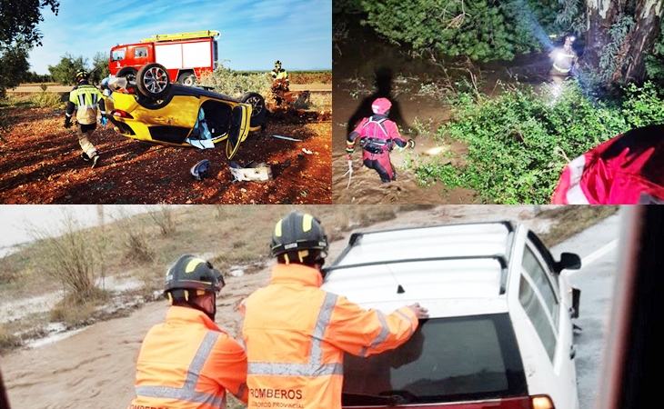 El CPEI resuelve numerosas emergencias durante el pasado puente en Extremadura