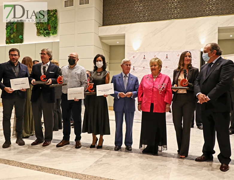 Entrega de premios de la Academia Extremeña de Gastronomía