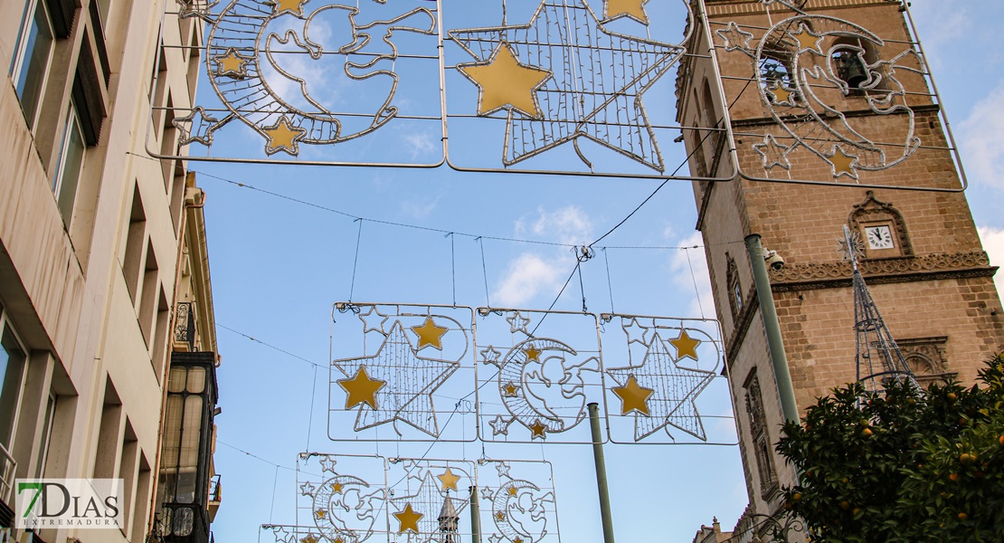 Badajoz preparada para recibir a la Navidad