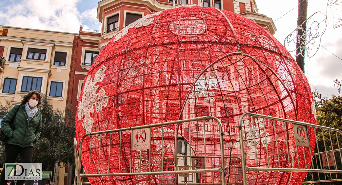 Badajoz preparada para recibir a la Navidad