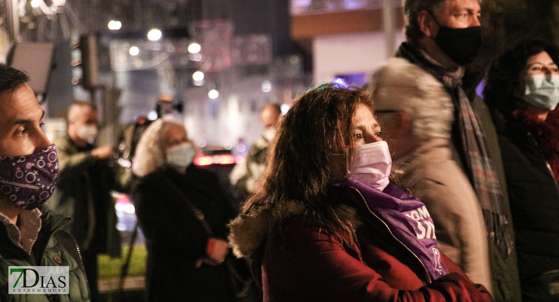 25-N: Imágenes de la manifestación de Badajoz