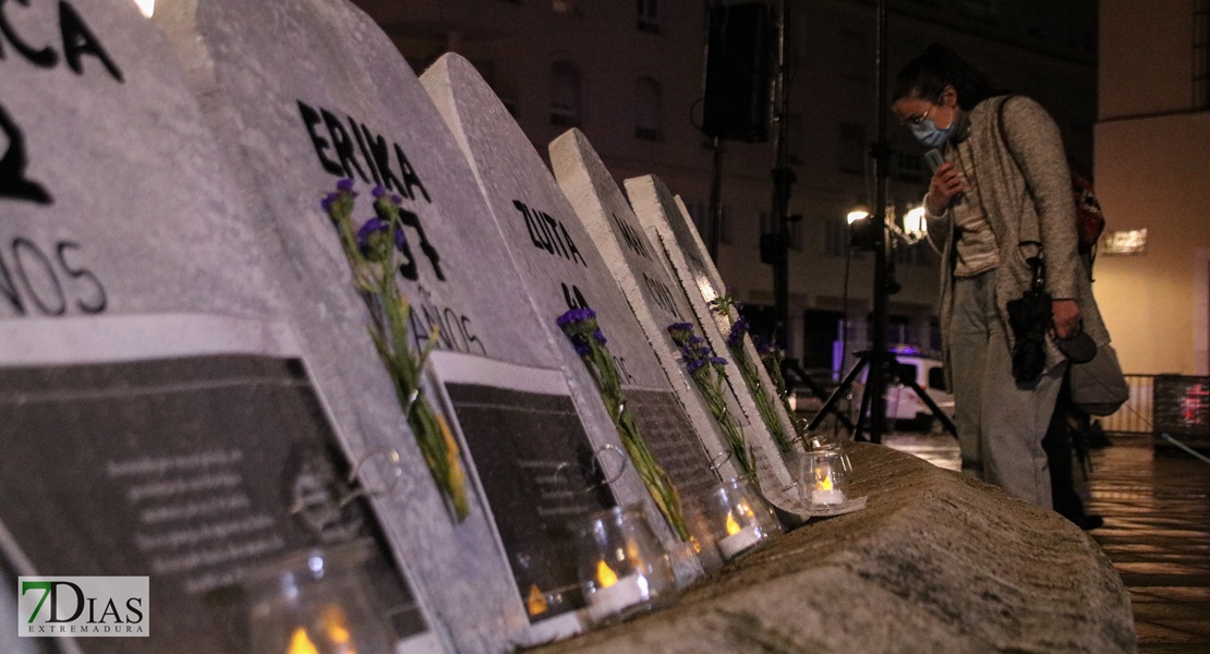 25-N: Imágenes de la manifestación de Badajoz