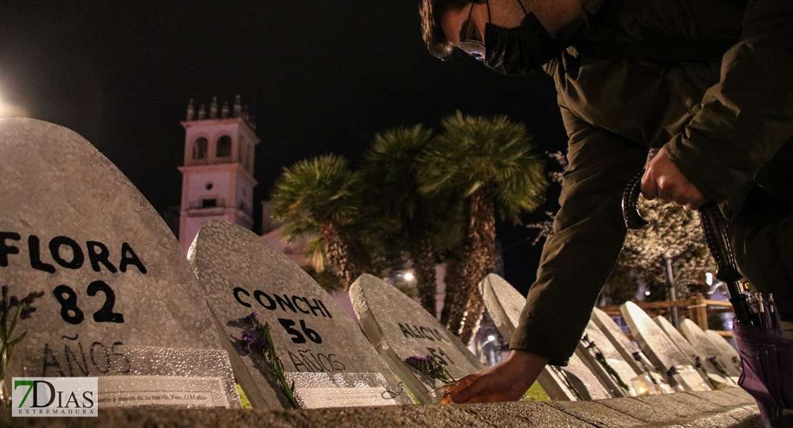 25-N: Imágenes de la manifestación de Badajoz