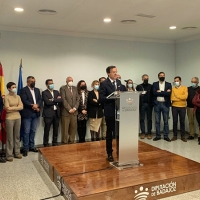 La Diputación de Badajoz presenta los presupuestos para 2022 en Alange