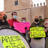 La Escuelas Municipales de Música continúan reclamando una sede única y acabar el curso en junio