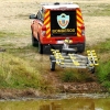 Imágenes del amplio dispositivo que busca a Pablo en el río Guadiana y sus inmediaciones