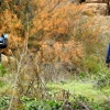 Imágenes del amplio dispositivo que busca a Pablo en el río Guadiana y sus inmediaciones