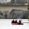 Imágenes del amplio dispositivo que busca a Pablo en el río Guadiana y sus inmediaciones