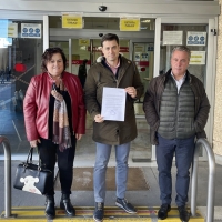 Manifestación en Badajoz por los cortes de luz en varias pedanías pacenses