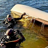 Rescatan a un hombre en el pantano de Plasencia