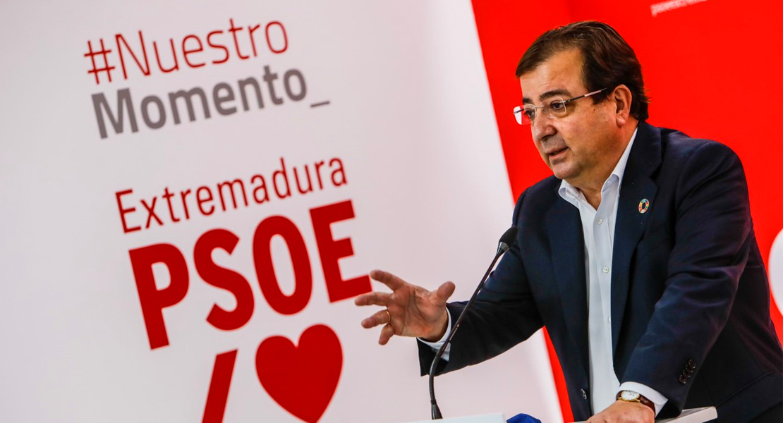 “El PSOE está más fuerte que nunca para afrontar los retos que tiene Extremadura”