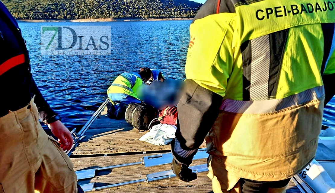 En estado crítico tras accidentarse en el pantano de García de Sola (Badajoz)