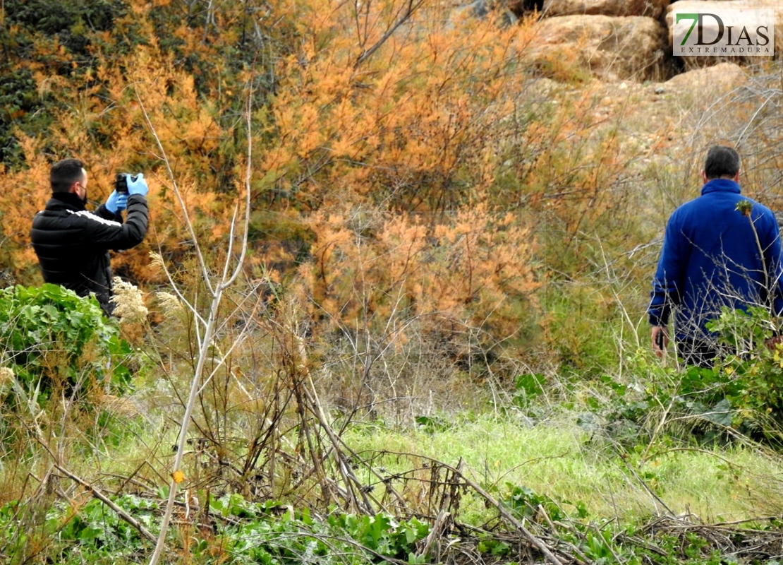 Imágenes del amplio dispositivo que busca a Pablo en el río Guadiana y sus inmediaciones