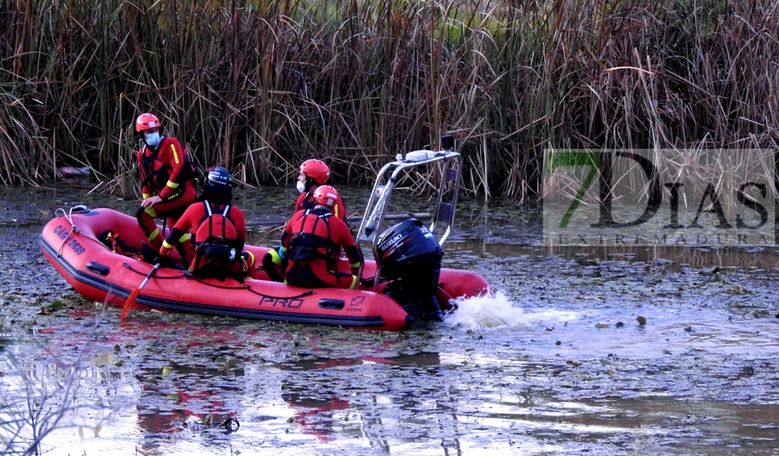 Se reanuda la búsqueda en el río Guadiana