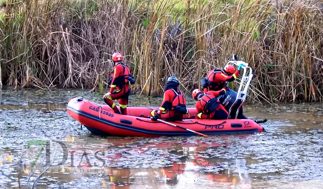 Se reanuda la búsqueda en el río Guadiana