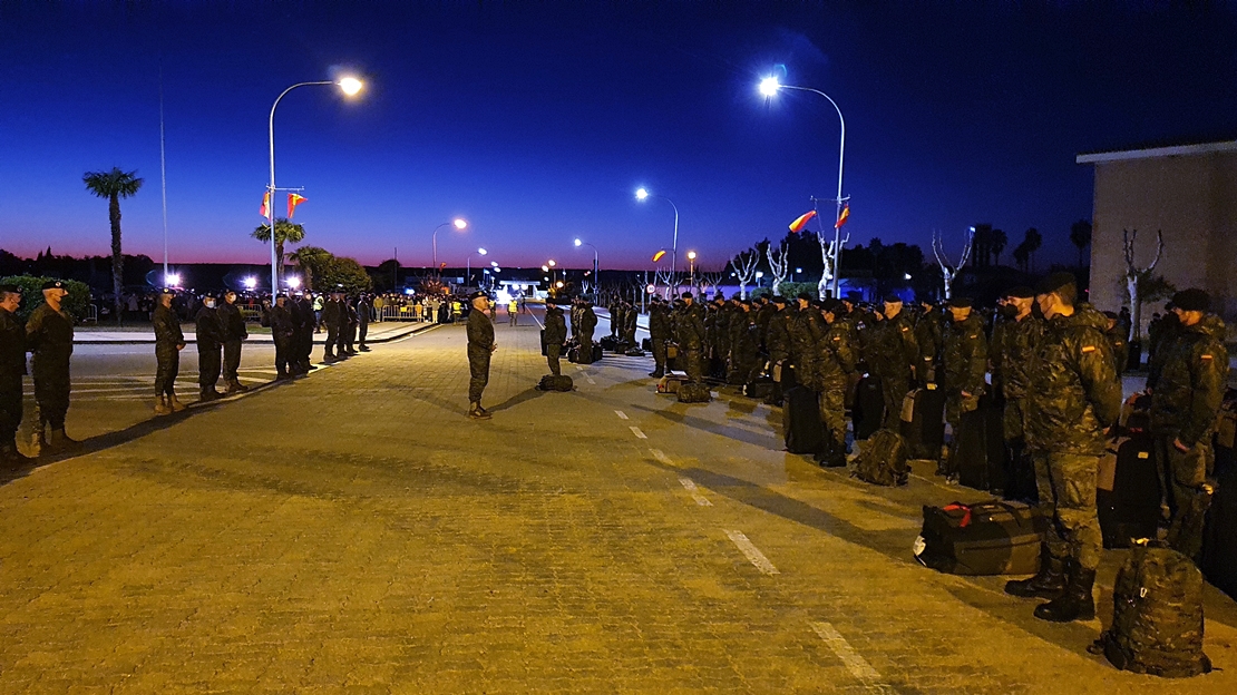 El contingente de la Operación ‘Presencia Avanzada Reforzada’ regresa a Extremadura