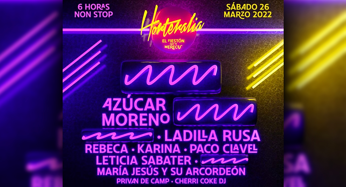 Primeras confirmaciones de Horteralia 2022: el festival aterriza en Madrid