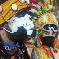 Si es obligatoria en el Gran Desfile de Badajoz, el diseño de la mascarilla podría ser puntuable