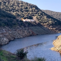 Reactivan el bombeo desde el Almonte a Cáceres