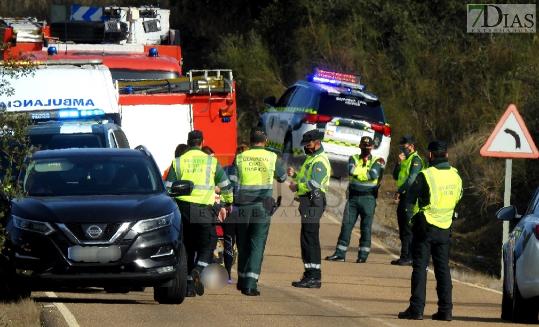 Accidente mortal en la carretera BA-147