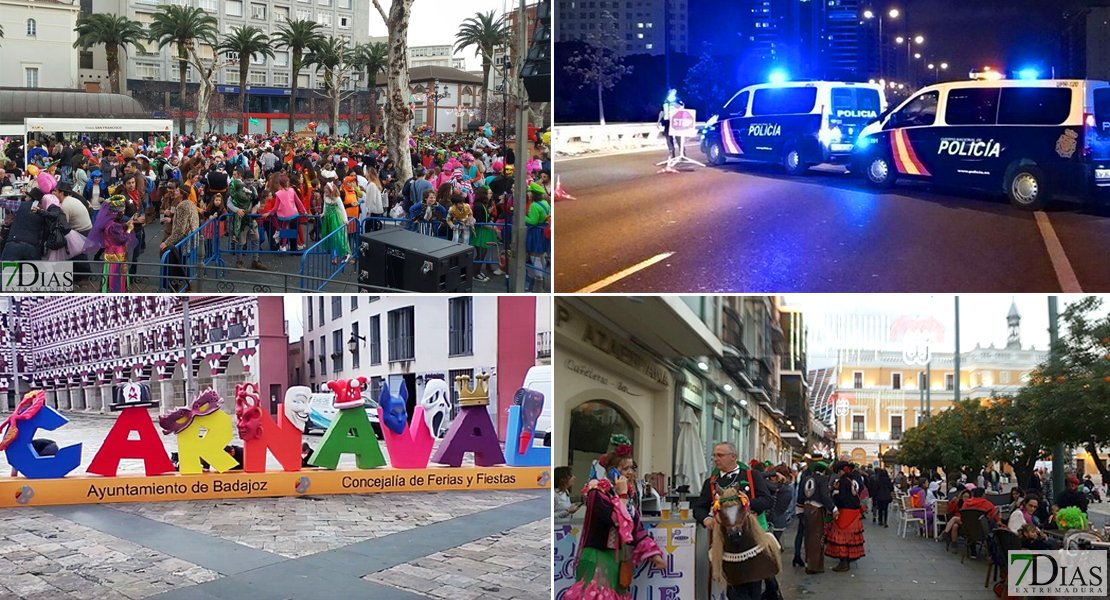 Conoce todos los detalles del dispositivo de seguridad durante el Carnaval de Badajoz 2022