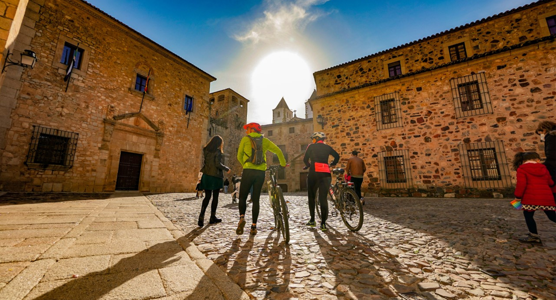 Cáceres se promociona como destino para los cicloturistas