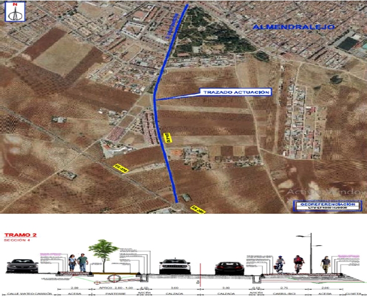 En breve comenzarán las obras en la carretera de Fuente del Maestre a Almendralejo