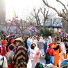 Gran ambiente en las calles de Badajoz para celebrar el regreso del Carnaval