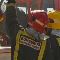 Un incendio de vivienda deja un fallecido en Alcántara (Cáceres)