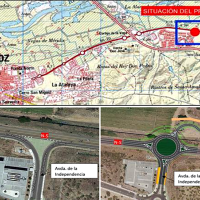 Aprobado el trazado para construir una nueva rotonda en Cerro Gordo (Badajoz)