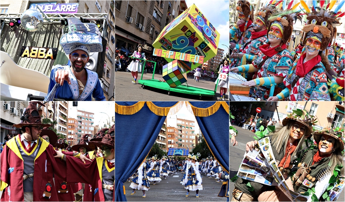 Imágenes del Gran Desfile de Comparsas del Carnaval de Badajoz (II)