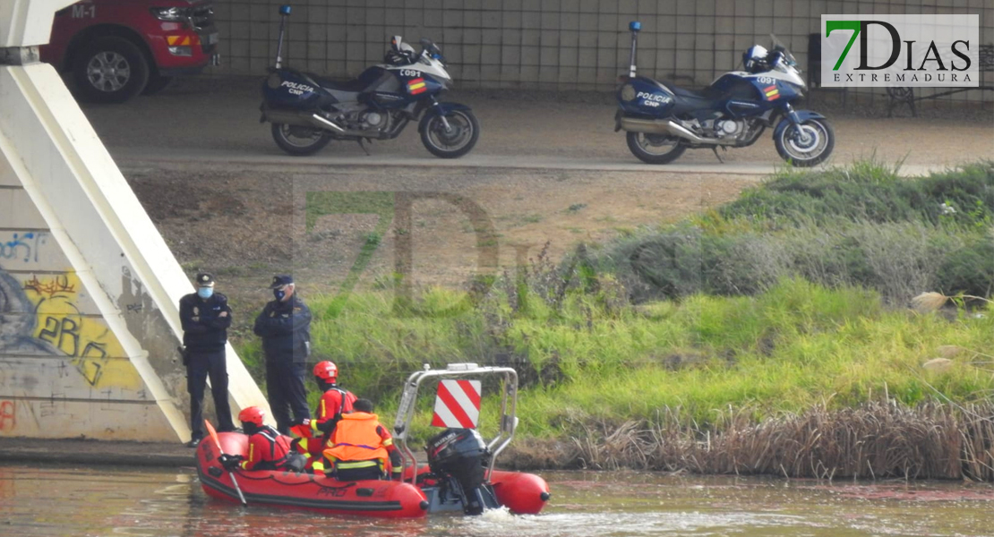 Amplio dispositivo en el río Guadiana: buscan a un hombre desaparecido