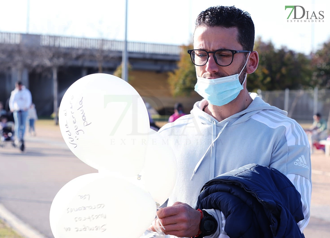 Cientos de personas homenajean al pequeño Saúl en Badajoz