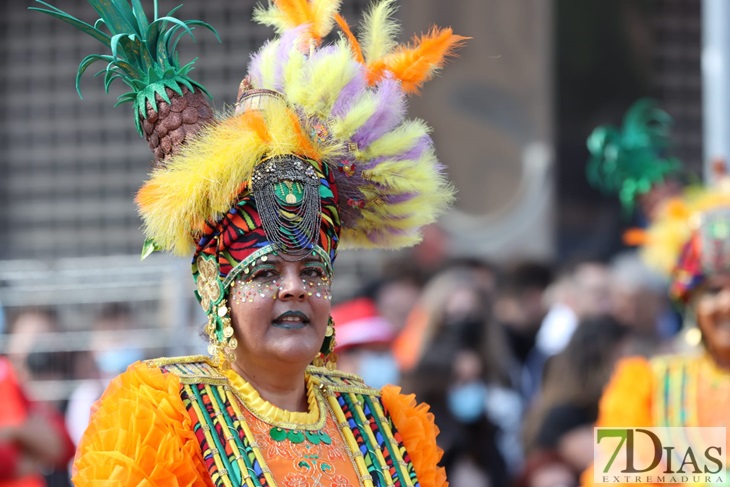 Primeros planos del Gran Desfile de Comparsas de Badajoz 2022